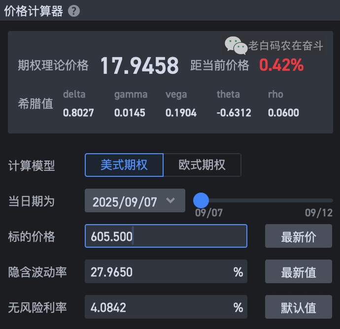 option-price-calculator