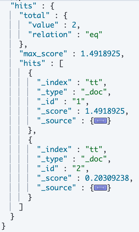 query-result-with-score
